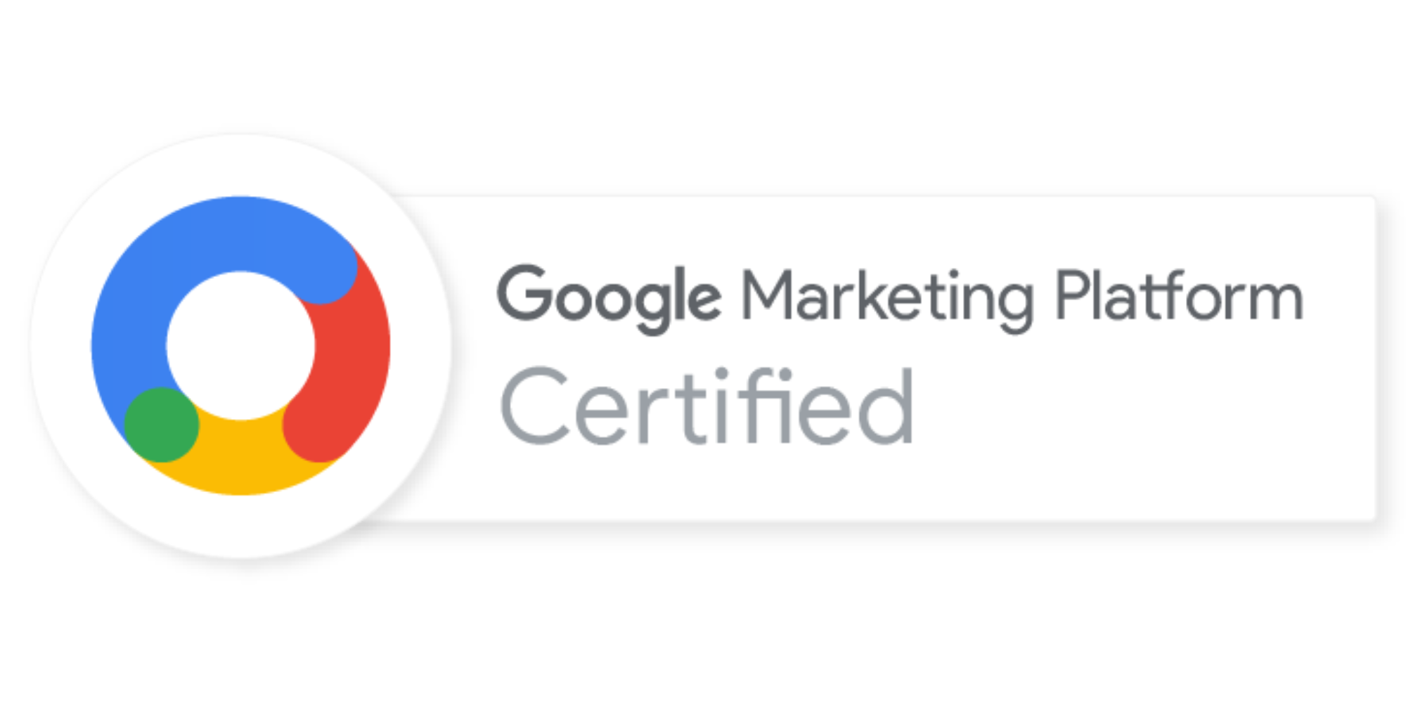 Google Marketing Platform Certified
